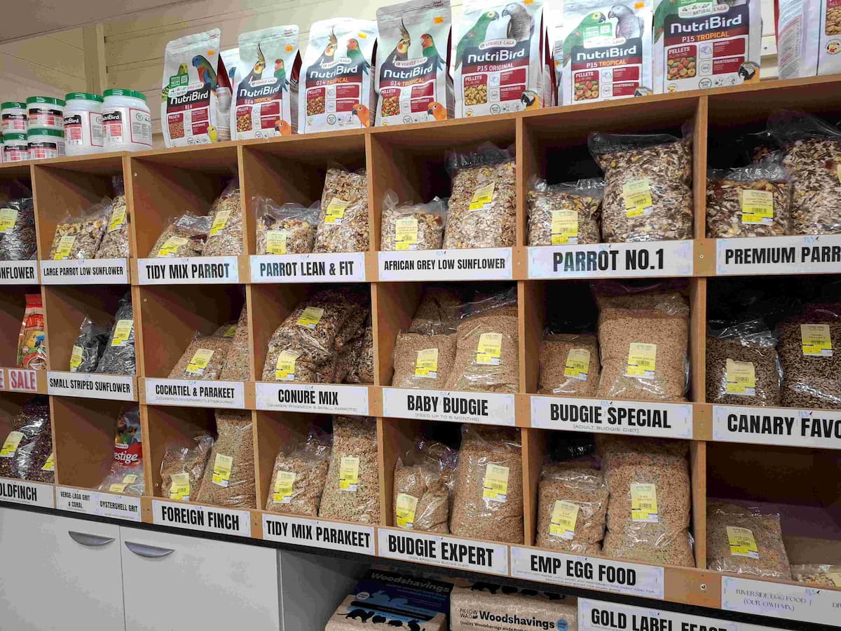 Seed and Pellets Wall